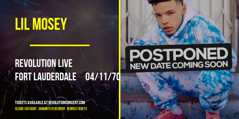 Lil Mosey [CANCELLED] at Revolution Live