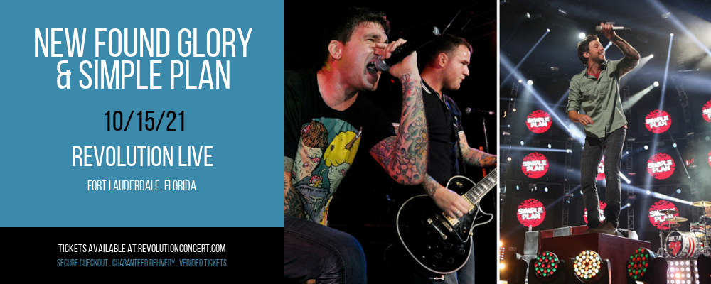 New Found Glory & Simple Plan at Revolution Live