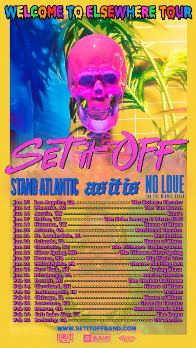 Set It Off, Stand Atlantic, As It Is & No Love For The Middle Child