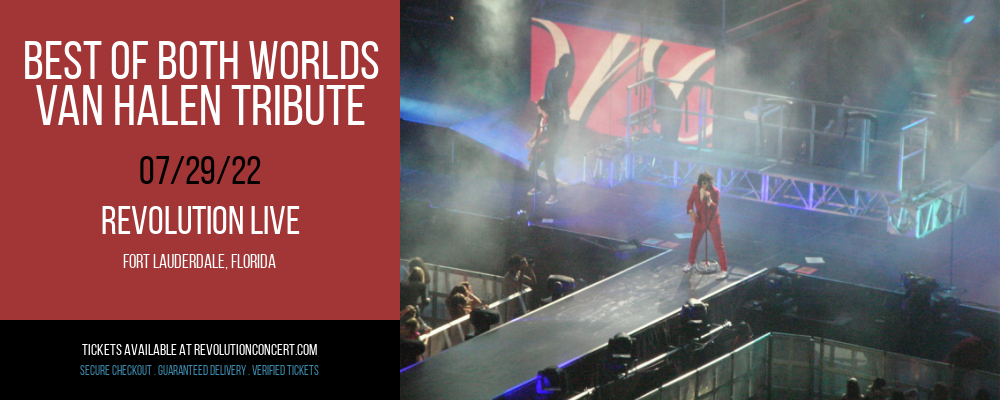Best of Both Worlds - Van Halen Tribute at Revolution Live