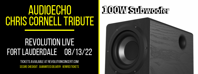 Audioecho - Chris Cornell Tribute at Revolution Live