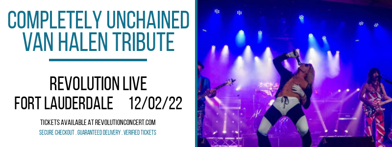 Completely Unchained - Van Halen Tribute at Revolution Live