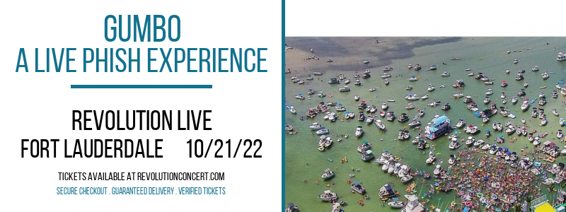 Gumbo - A Live Phish Experience at Revolution Live