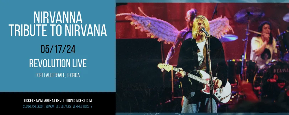 Nirvanna - Tribute to Nirvana at Revolution Live