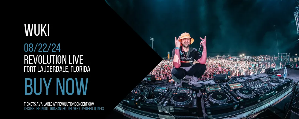 Wuki at Revolution Live