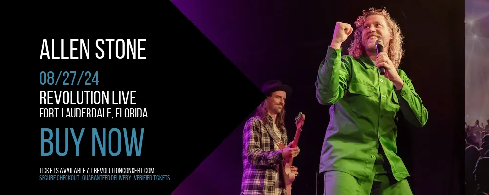 Allen Stone at Revolution Live
