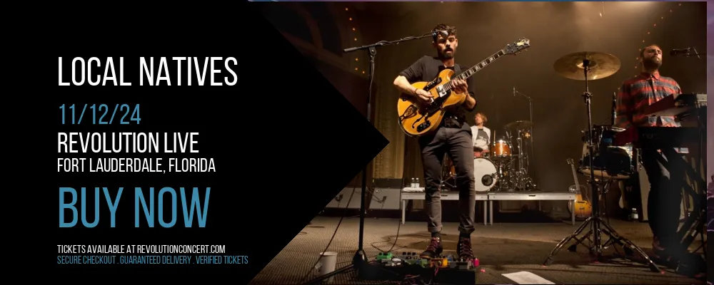 Local Natives at Revolution Live