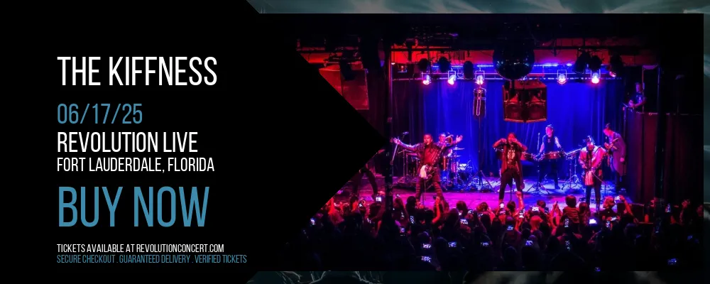 The Kiffness at Revolution Live