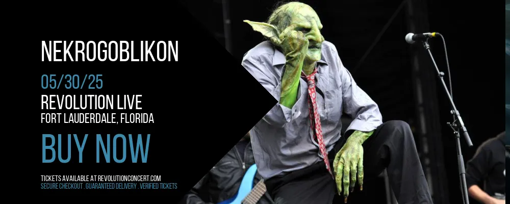 Nekrogoblikon at Revolution Live