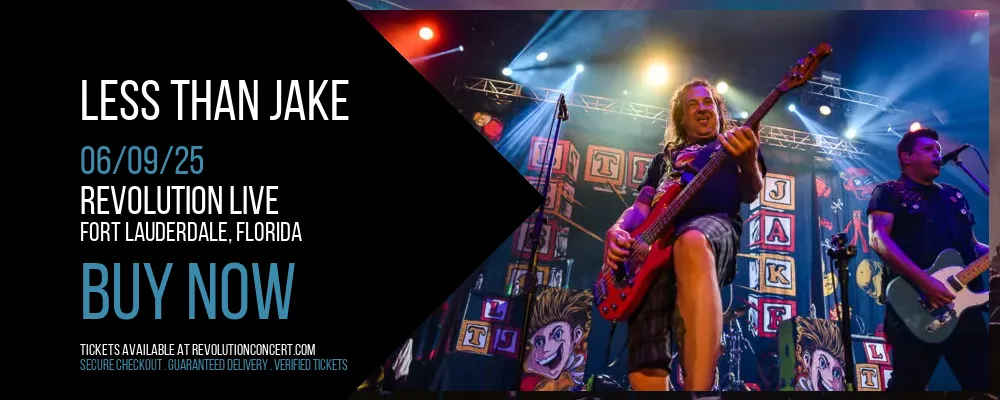 Less Than Jake at Revolution Live