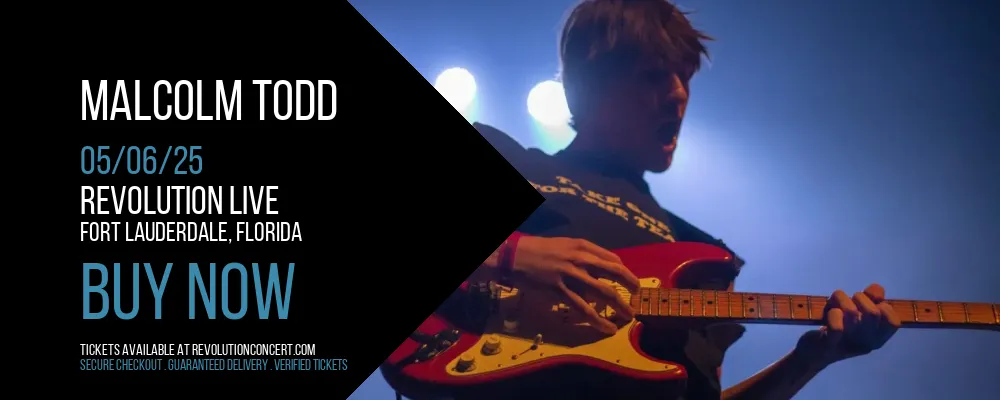 Malcolm Todd at Revolution Live