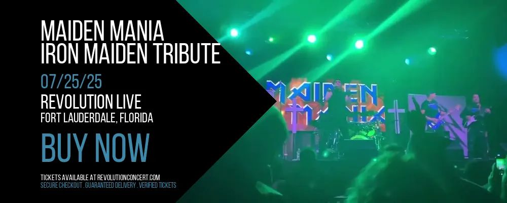 Maiden Mania at Revolution Live