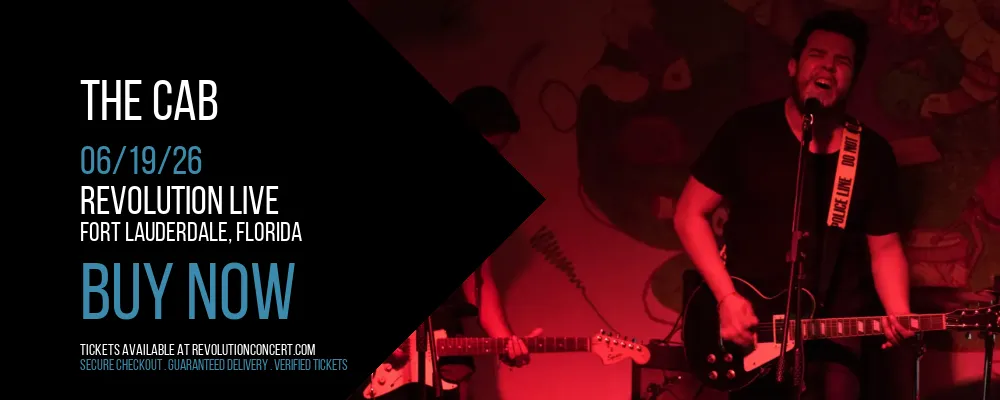 The Cab at Revolution Live