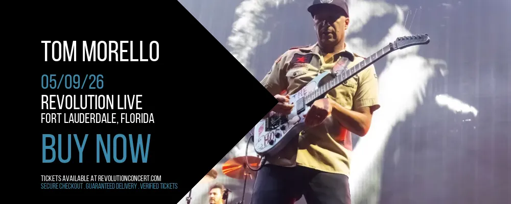 Tom Morello at Revolution Live