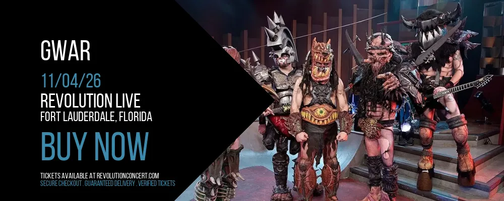 GWAR at Revolution Live