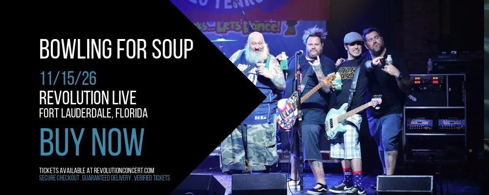Bowling For Soup at Revolution Live